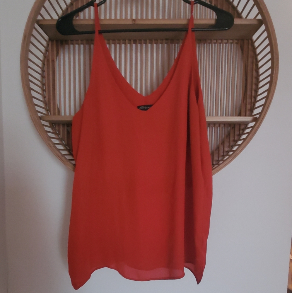Burnt orange top
